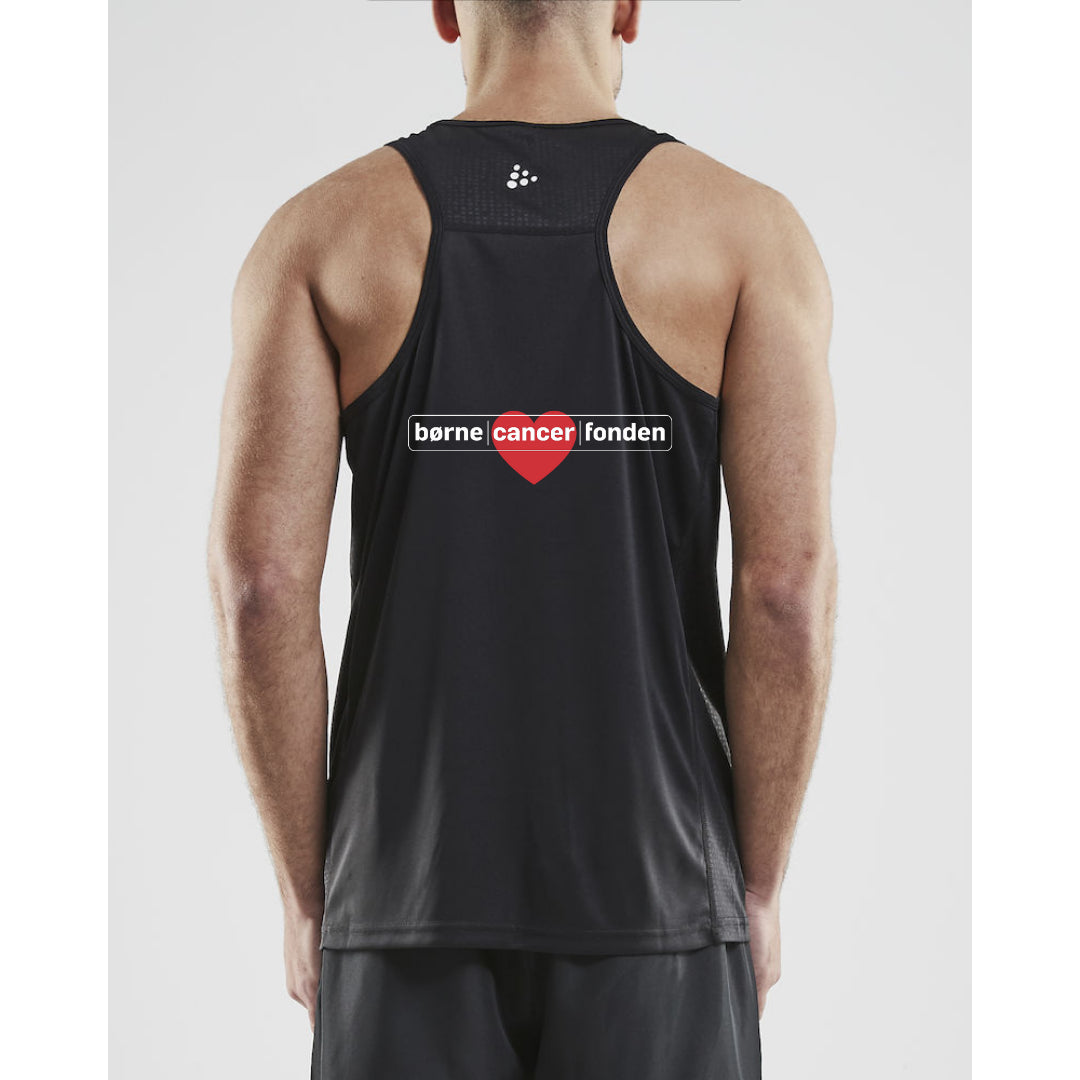 Craft Rush Singlet herre på model, ryg