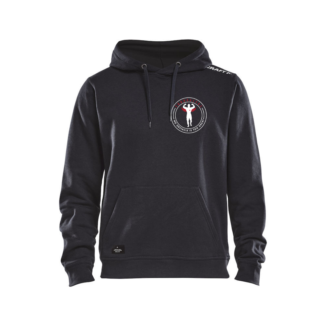 Craft Community Hoodie herre, front, lille logo