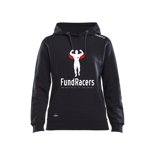 Craft Community Hoodie dame, front, stort logo