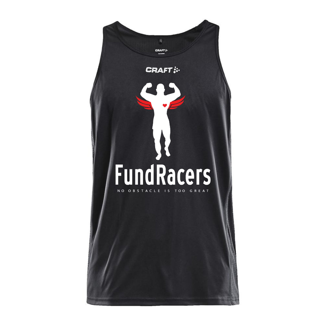 Craft Rush Singlet herre, front, stort logo