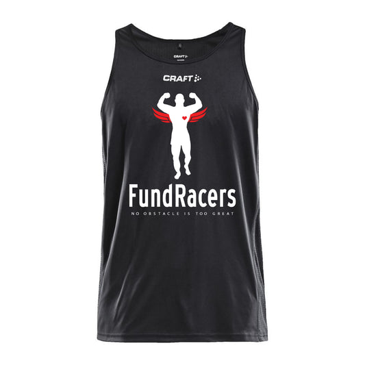 Craft Rush Singlet herre, front, stort logo