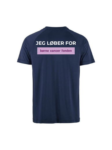 FundRacers Retro herre Navy ryg | Jeg løber for Børnecancerfonden | 1909878-390000
