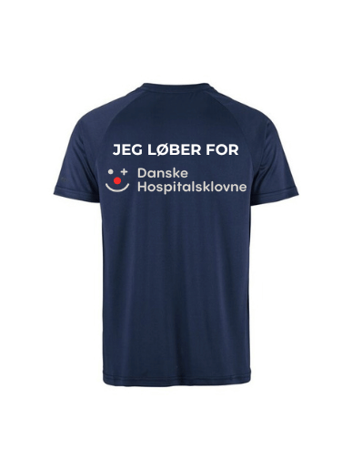 Run4Kids herre Navy ryg | Jeg løber for Danske Hospitalsklovne | 1909878-390000