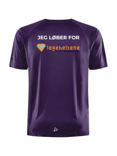 FundRacers Retro herre Lilla ryg | Jeg løber for Legeheltene | 1909878-759000