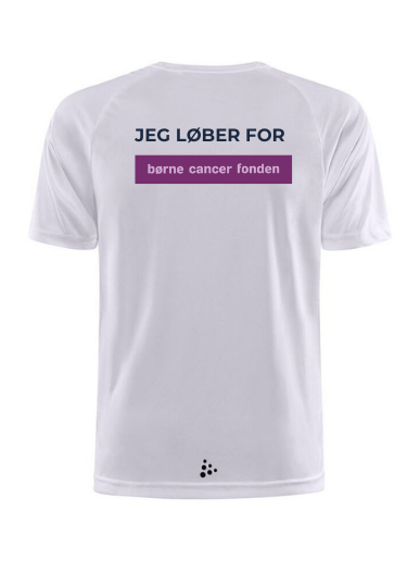 Run4Kids herre Hvid ryg | Jeg løber for Børnecancerfonden | 1909878-900000
