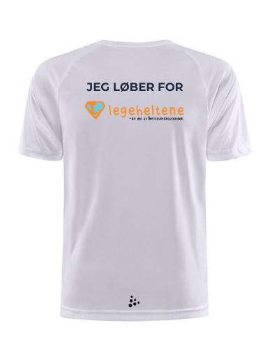 Run4Kids herre Hvid ryg | Jeg løber for Legeheltene | 1909878-900000