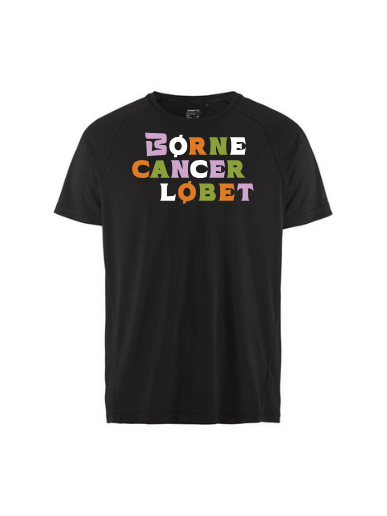 Børnecancerløbet – Sort – herre