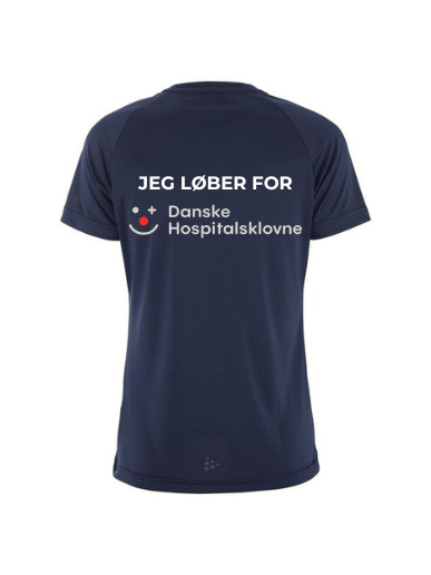 Børnecancerløbet dame Navy ryg | Jeg løber for Danske Hospitalsklovne | 1909879-390000