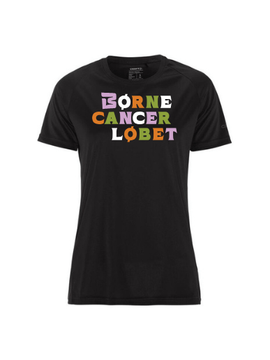 Børnecancerløbet – Sort – dame
